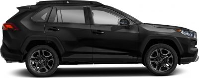 Angular side profile with bold wheel arches and alloy wheels