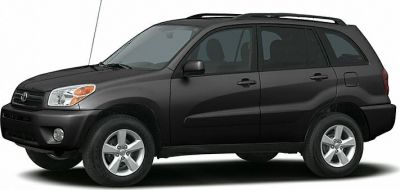2004 Toyota RAV4 II (XA20, facelift 2003) 3-door 3/4 front-left view