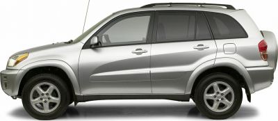 Side profile of silver 3-door compact SUV with alloy wheels.