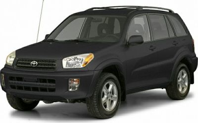 2001 Toyota RAV4 II (XA20) 3-door 3/4 front-left view