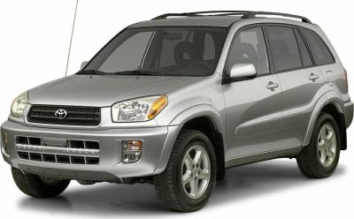 Silver 5-door SUV angled front side view with roof rails and alloy wheels.