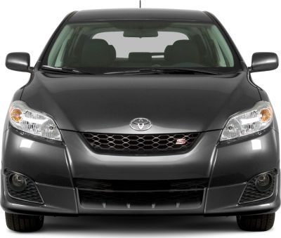 Front view with grille, headlights, and S trim badge