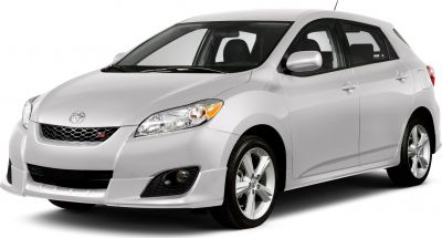 Front and side view of a compact hatchback with sleek headlights and alloy wheels