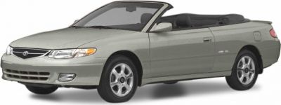 Convertible with soft top and alloy wheels, facelift design