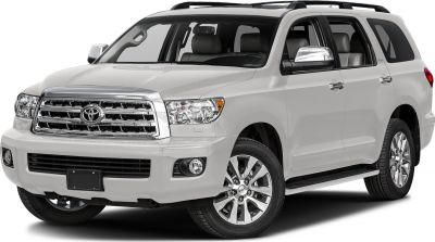 Front three-quarter view showing grille, headlights, side mirrors, and alloy wheels.
