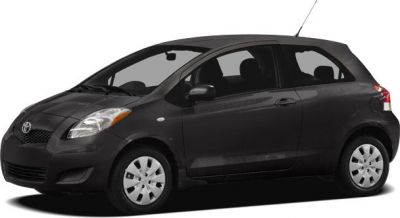 Compact hatchback side profile with clean design lines.