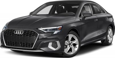 Front angle view with hexagonal grille and LED headlights