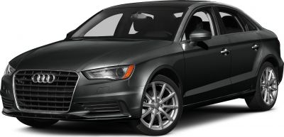 Audi A3 Sedan front grille and alloy wheels close-up