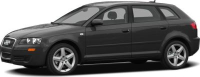 Side profile of a five-door hatchback with alloy wheels
