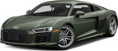 Front and side view with grille, headlights, aerodynamic vents
