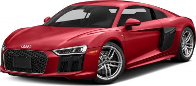 Front grille, LED headlights, aerodynamic side air vents, V10 badge
