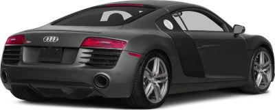 Rear side profile with distinctive tail lights and aerodynamic design.