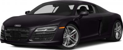 Front-side view with LED headlights and sporty alloy wheels