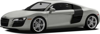 Sleek side profile with signature side blade and five-spoke wheels