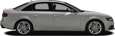 Side profile of sleek sedan with 5-spoke alloy wheels and subtle spoiler