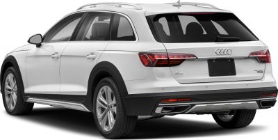 Rear and side view with rear lights and alloy wheels