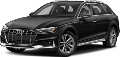 Black allroad SUV front grille LED headlights alloy wheels