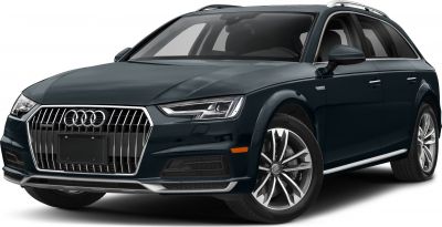 Front grille with LED headlights and alloy wheels