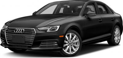 Front view with LED headlights and alloy wheels