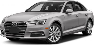 Silver sedan with LED headlights and multi-spoke alloy wheels