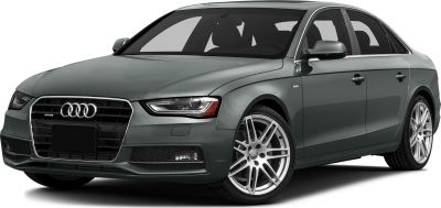 Front and side view with grille and alloy wheels