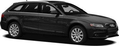 Front side view of a 2011 facelift Audi wagon with alloy wheels