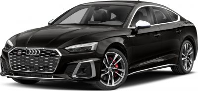 Front grille with honeycomb pattern and alloy wheels with red brake calipers