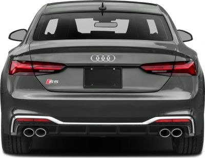 Rear view with LED taillights and quad exhaust setup