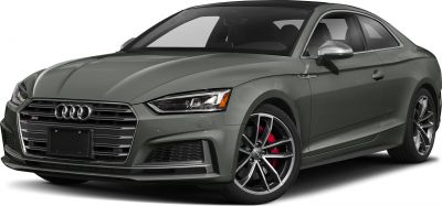 Front grille and alloy wheels of a sporty coupe
