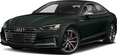 Front angled view with LED headlights and alloy wheels