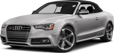 Silver convertible with detailed grille and alloy wheels