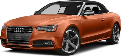 Convertible soft top and alloy wheels front view