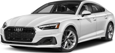 Front angle view with hexagonal grille and LED headlights