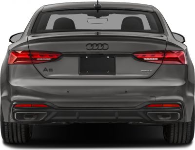 Rear view with LED taillights and dual exhaust