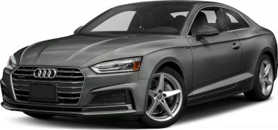 Front-side view with LED headlights and alloy wheels