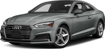 Front view with LED headlights and 5-spoke alloy wheels