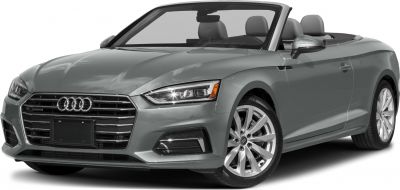 Convertible front with LED headlights and honeycomb grille
