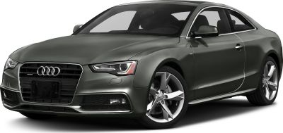 Front and side view of car with grille, LED headlights, and alloy wheels