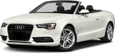 Convertible front exterior with LED headlights and alloy wheels