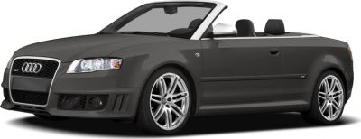 Convertible sports car with alloy wheels and open roof