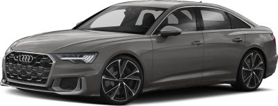Hexagonal grille and LED matrix headlights on a modern sport sedan