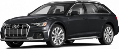 Sleek luxury wagon with distinctive grille and roof rails