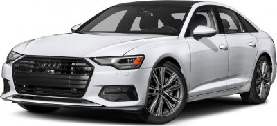 Front angle showcasing LED headlights and multi-spoke alloy wheels