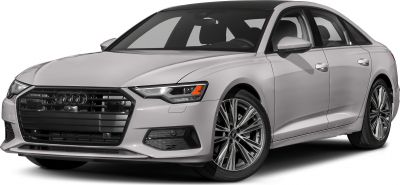 Front view with sharp headlights and detailed alloy wheels