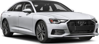 Front angle with LED headlights and alloy wheels