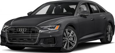 Close-up of front grille with LED headlights and alloy wheels