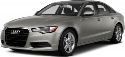 Front and side view with LED headlights and alloy wheels