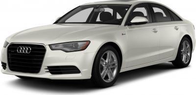 Front angled view showing grille, headlights, and design lines of a modern sedan.