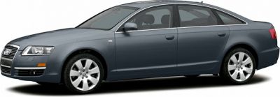 Sleek sedan side profile with alloy wheels