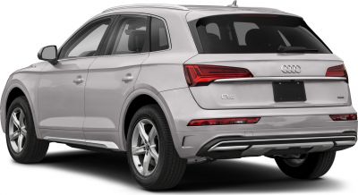 Rear and side view of SUV with LED tail lights and alloy wheels
